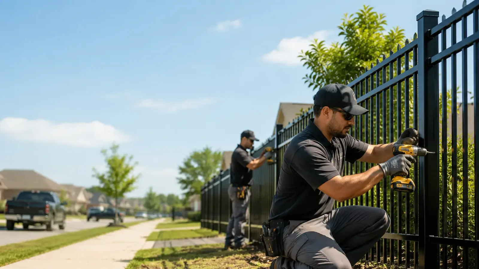 Metal Fence Installation in Mulvane, KS
